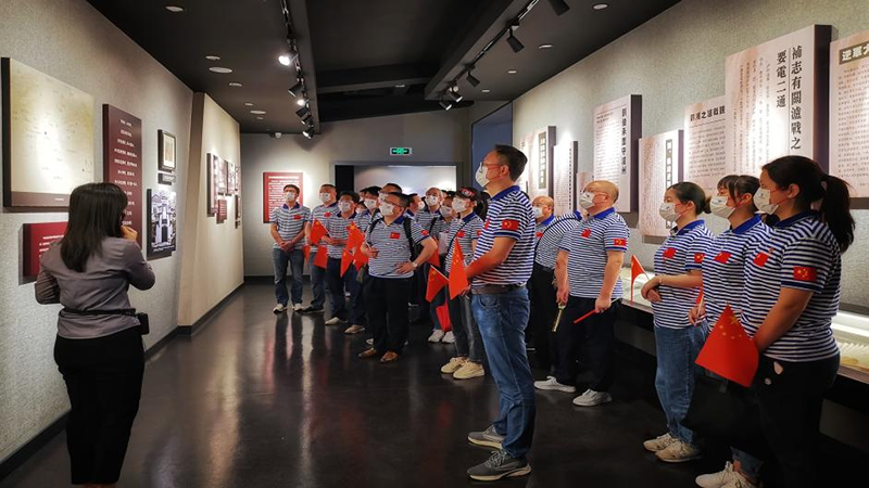 重溫崢嶸歲月，感悟紅色初心 ——瀘天化弘旭黨委開展“學黨史 感黨恩 跟黨走” 主題黨日活動(圖3)